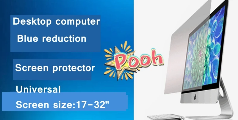 Imagem -06 - Tela Larga 528x296 mm Tamanho Desktop Computador Anti-azul Ray Proteção para os Olhos Filme Tela Bule Reductio 23.8 16:9
