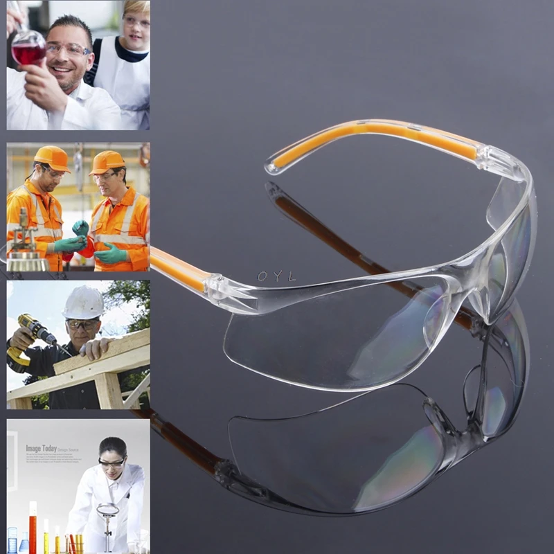 Lunettes de sécurité à Protection UV, pour laboratoire et travail, pour les yeux