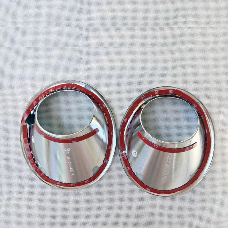 Chrome Fog Light Lamp Cover for Suzuki Vitara 2015 2016 2017 2018 Front Bumper Fog Light Cover Trim Car Accessories 2 Pcs