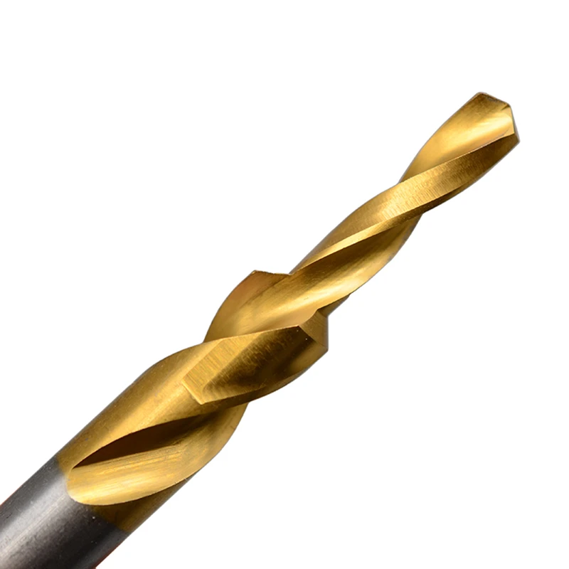 Taladro escalonado de vástago recto de dos etapas, 90, 180 grados, taladro helicoidal, taladro de subpaso, M3/M4/M5/M6/M8/M10
