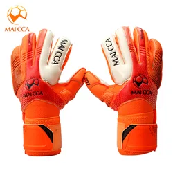 Kids Professional Goalkeeper Gloves Football Finger Protection Soccer Gloves Boys Thicken Latex  Non-slip Goalie Training Gloves