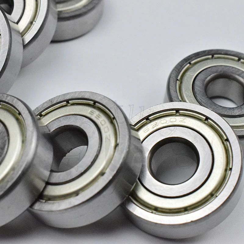 6200ZZ 10pcs Bearing 10*30*9(mm) chrome steel Metal Sealed High speed Mechanical equipment parts