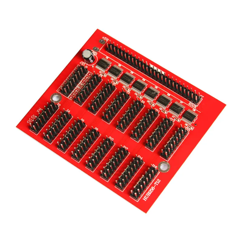Адаптер-плата HUB12A(256), адаптер для платы управления светодиодным экраном, адаптер для преобразования платы со слотом управления с выходом порта 16 * Hub12A