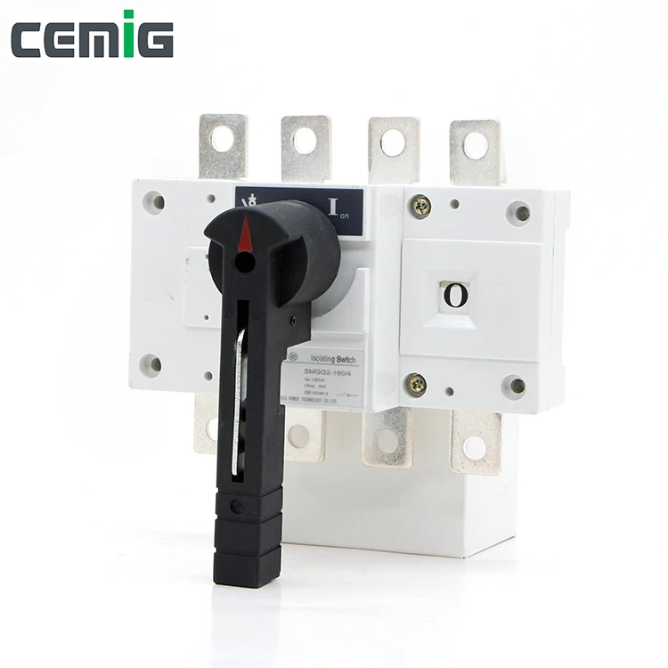

Cemig Manual Isolating Switch 125A AC380V SMGG2-4P