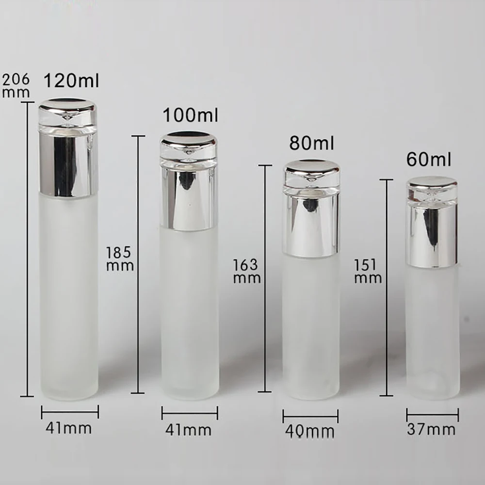 Empty glass bottles 40ml for sale design glass bottle 40g foundation glass spray pump bottle or lotion pump bottle