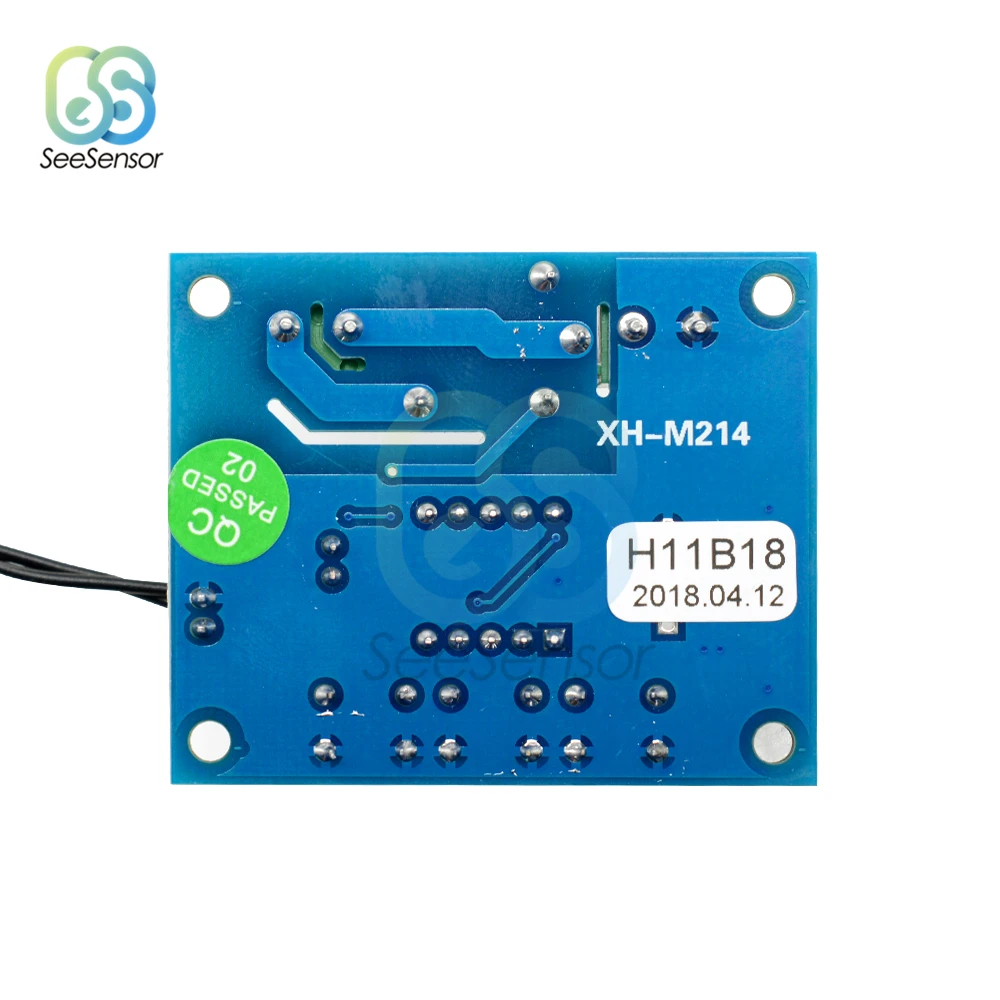 XH-M214 DC 12V Soil Humidity Sensor Controller Digital Display Humidity Controller Irrigation System Automatic Watering Module