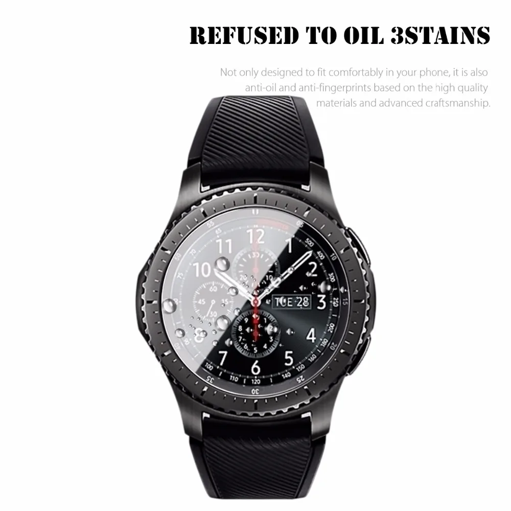 3pcs Gear S3 Frontier Glass For Samsung Galaxy watch 46mm Gear Sport S3 Classic Screen Protector 9H 2.5D S 3 Tempered glass