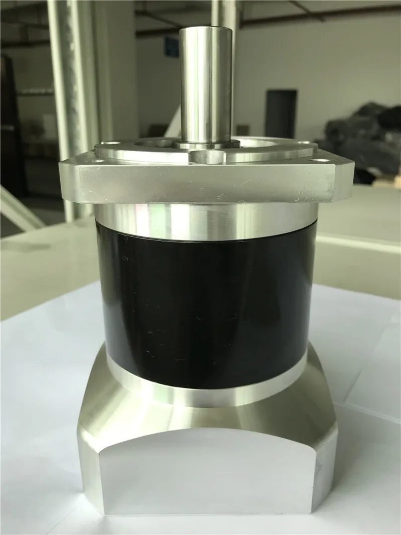 

8 arcmin Economical planetary gearbox reducer 15:1 to 100:1 for delta AC servo motor input shaft 22mm diameter