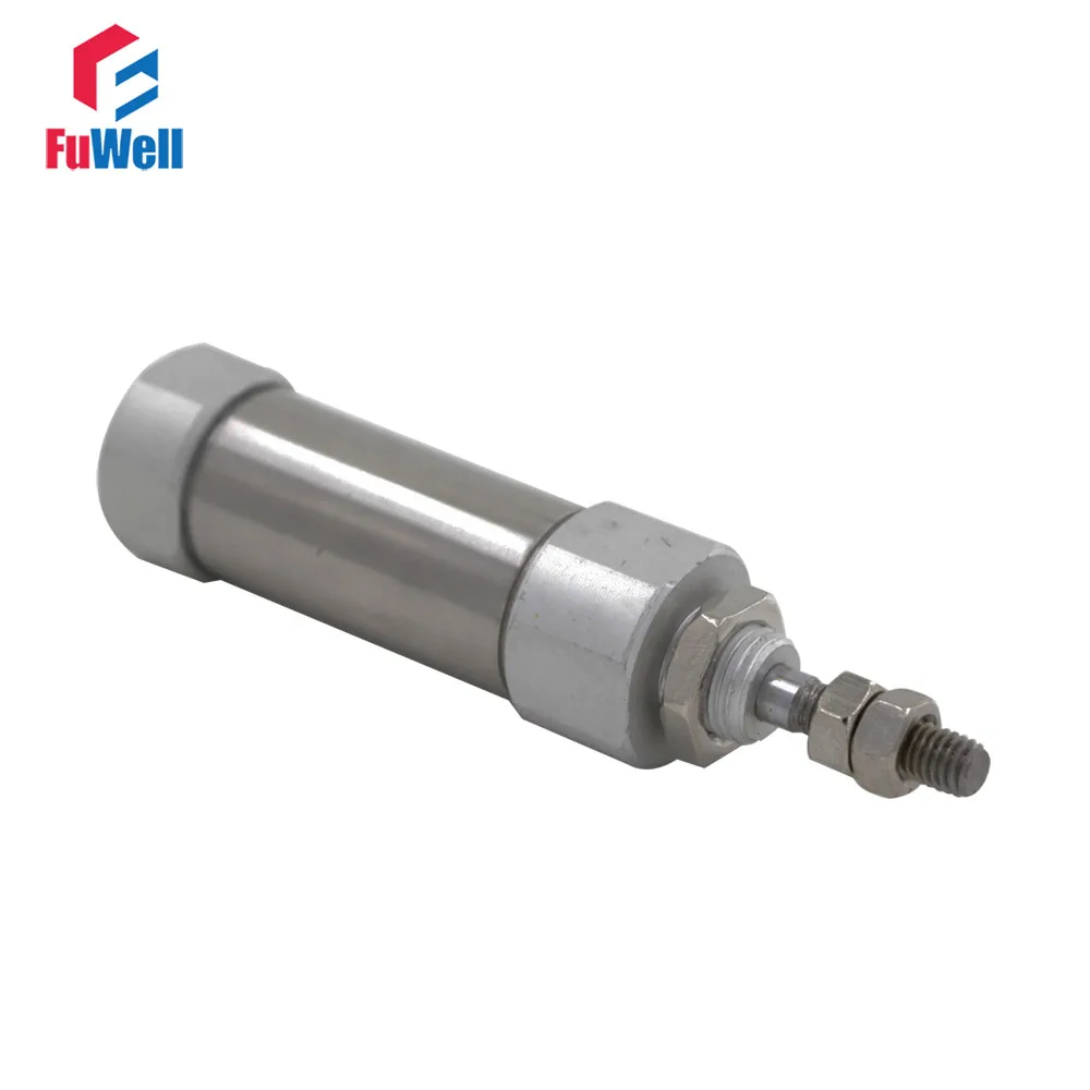 

CDJ2B Pneumatic Cylinder 16mm Bore 5/10/15/20/25/30/35/40/45/50mm Stroke Aluminum Alloy Pneumatic Air Cylinder