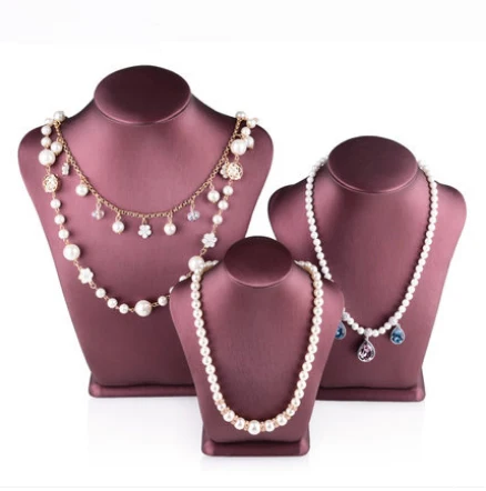 Free Shipping!! Luxury Jewelry Pendant Display Stand Holder Show Decorate Necklace Bust Jewelry Pendant  Display Holder Stand