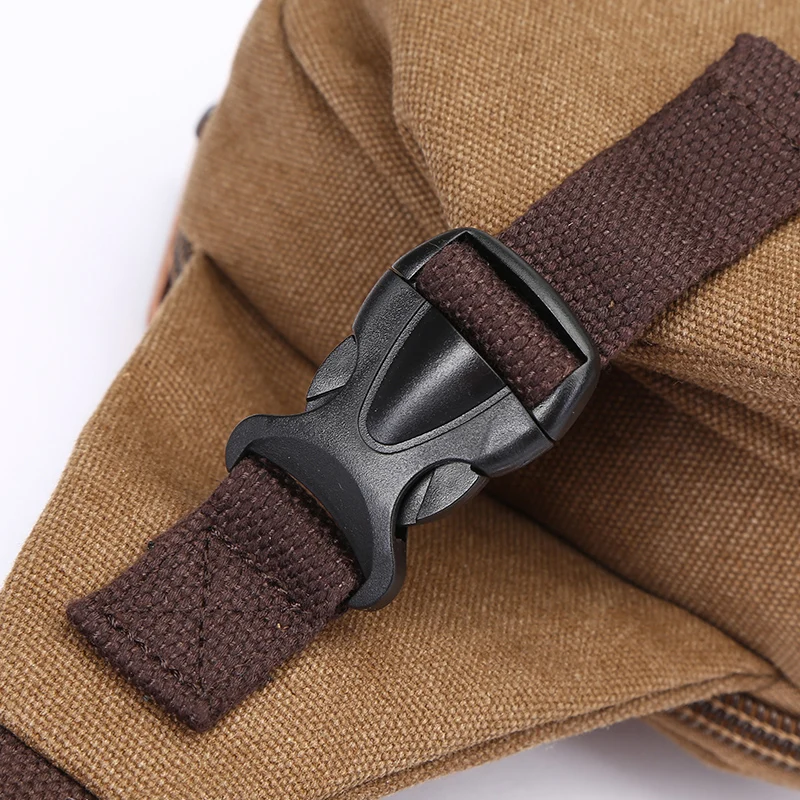 Canvas Backpack Chest Shoulder Bag Travel Bagpack Men Crossbody Messenger Mochila Masculina One Sling Strap Plecak Women Rugzak