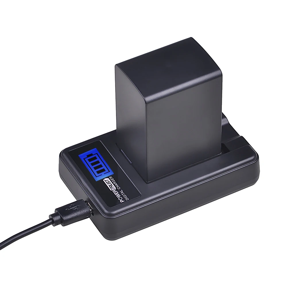 BP-828 BP 828 BP828 Camera Battery + LCD USB Charger for Canon VIXIA GX10 HFS30 HF20 HG20 G30 G40 XA20 XA25 HFM300