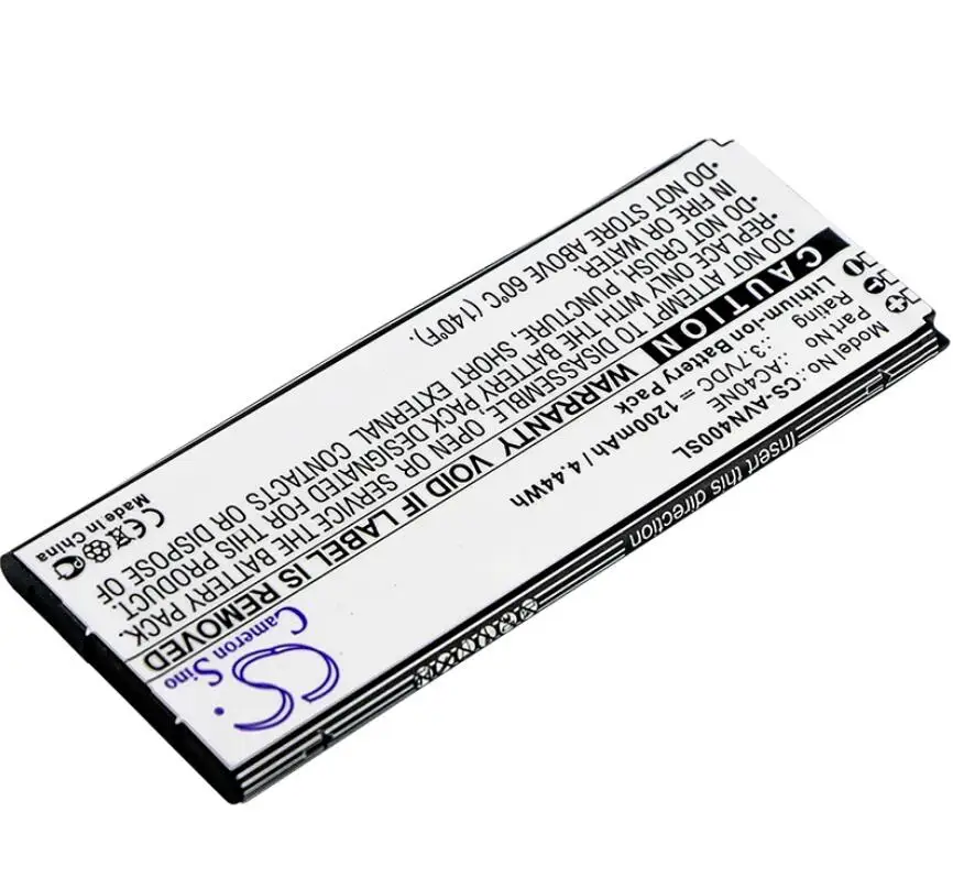 Cameron Sino 1200mah battery for ARCHOS 40 Neon AC40NE batteries