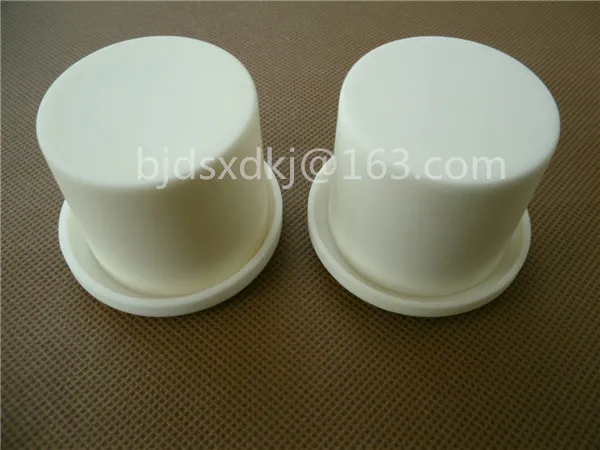 

99.3% alumina crucible with lids / 30ml / cylindrical corundum crucible / ceramic crucible