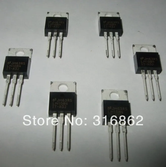 

LM1084IT-ADJ LM1084IT LM1084 TO-220 20PCS/LOT Free Shipping Electronic Components kit