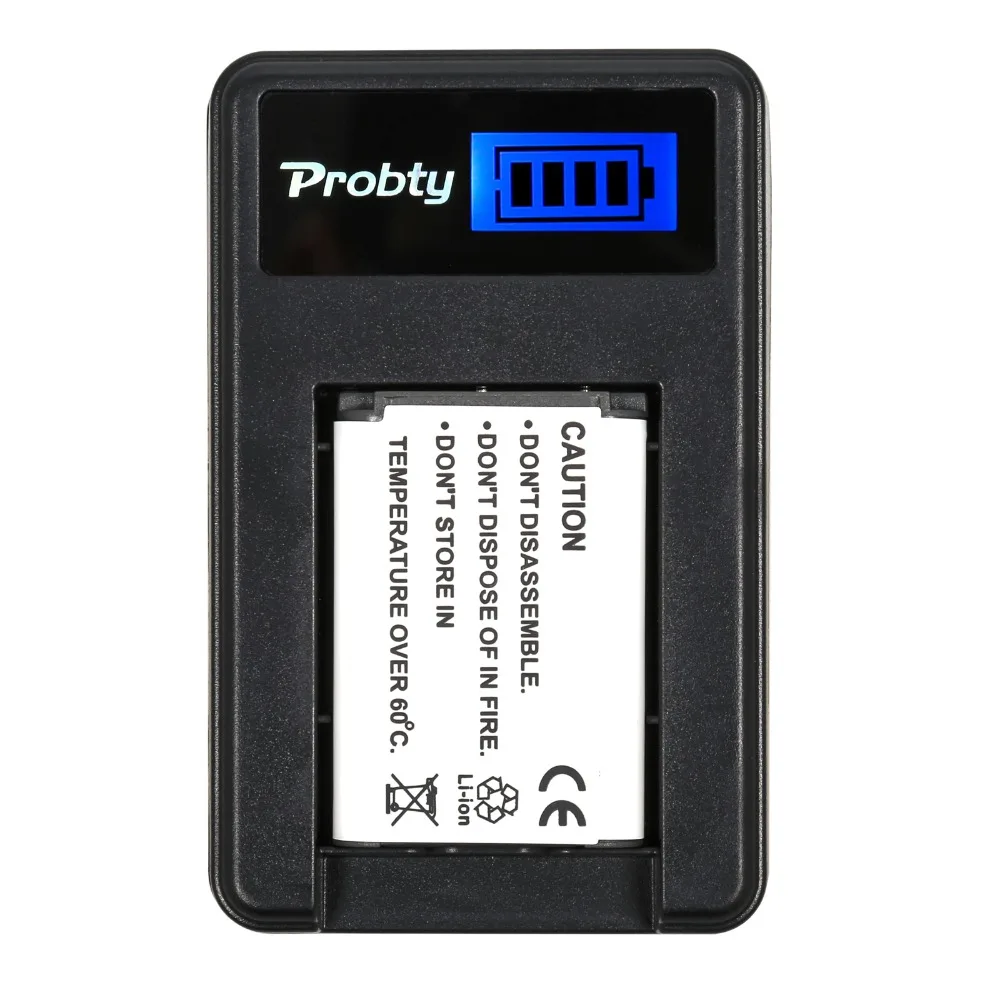 Probty 1pcs NP-BX1 NP BX1 Battery + LCD USB Charger for Sony DSC-HX300 DSC-RX1R DSC-WX300 DSC-RX100 DSC-RX1R HDR-AS15 DSC-WX300