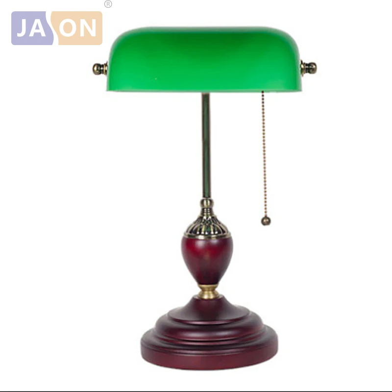 

LED e27 Китайская винтажная зеленая стеклянная деревянная светодиодная лампа Светодиодная лампа. Настольная лампа. Светодиодная настольная лампа для офиса, спальни, кабинета