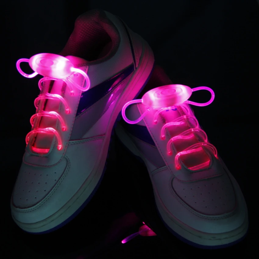 1PC LED Luminous Shoes Strip Night Outdoor Running Sport Shoes Flash Strap Disco Party Club Glow Shoelace Kids Novelty Gift