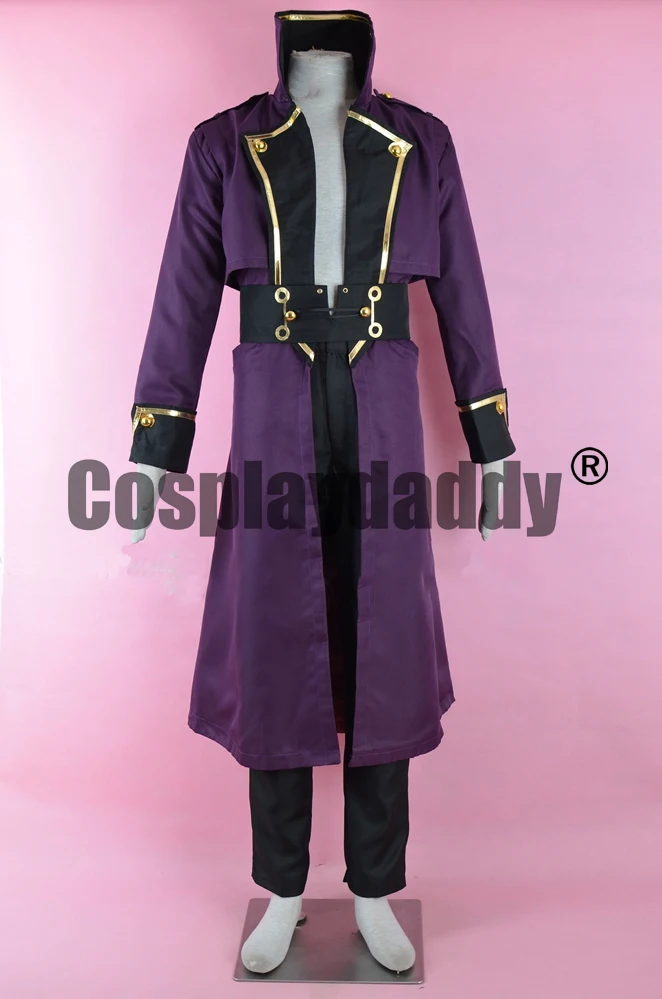 

Under Night In-Birth The Harvester of Greed The Invincible Mercenary Gordeau Outfit Cosplay Costume F006