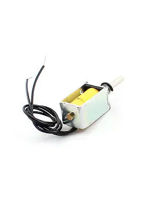 DC 4.5V 40g/2mm Open Frame Actuator Linear Mini Push Pull Solenoid Electromagnet