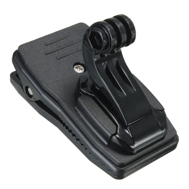 مشبك J-Hook قابل للدوران لـ GoPro Hero 12 ، مقطع سريع ، قبعة حقيبة ظهر ، جبل ، جو برو ، Insrta360 ، SJCAM ، ملحق كاميرا حركة DJI
