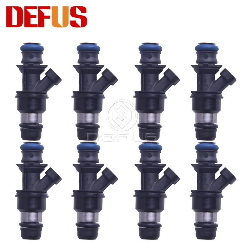 DEFUS 1/4/6/8/12/20 Fuel Injector 25348180 42lb Car Nozzle Engine Valve Injection For GMC Cadillac Chevrolet 4.8L 01-07 17113739