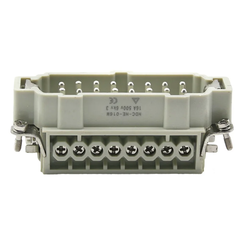 4/6/10/16/24 core heavy-duty connector HDC-HE male connector and female connector 16A500v aviation plug core