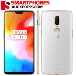 CN Version Global ROM Oneplus 6 8GB 256GB Snapdragon 845 Octa Core AI Dual Camera 20MP+16MP Face ID Unlock Android 8 Smartphone