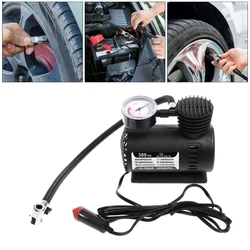 2024 New 300PSI ElectricTire Tyre Inflator Pressure Gauge Tester 12V Air Compressor Pump Universal For Vehicle Motorcycle Car