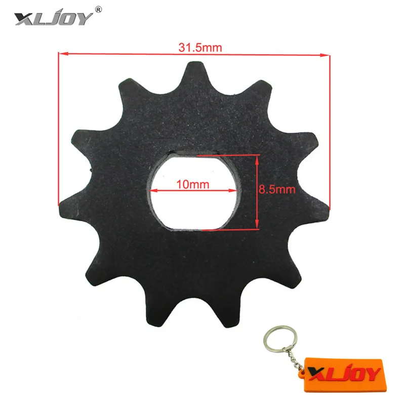 XLJOY Electric Scooter 11 Tooth Sprocket T8F Chain Motor Engine Pinion Gear MY1020 Motor