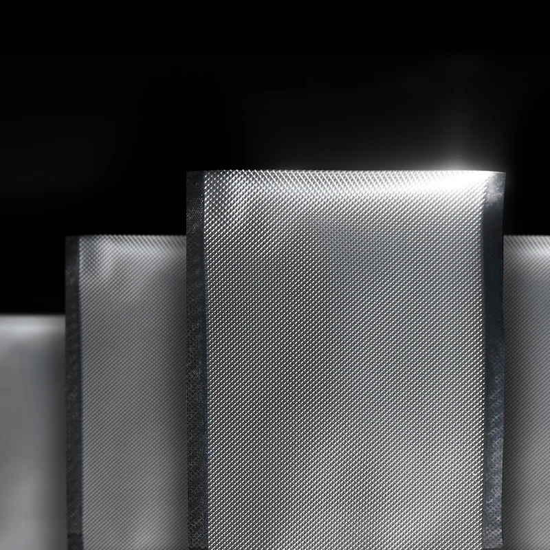 Bolsas de sellado al vacío para máquina de envasado al vacío, bolsas de grano de almacenamiento de alimentos, bolsas de embalaje para el hogar, 100 unids/lote