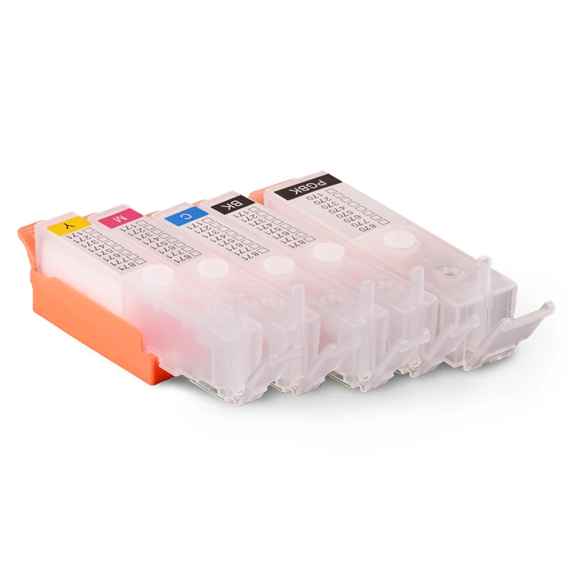 PGI-470 CLI-471 PGI-470XL Refillable Ink Cartridge For Canon PIXMA MG5740 MG6840 MG7740 TS6040 TS5040 TS8040 TS9040 Printer