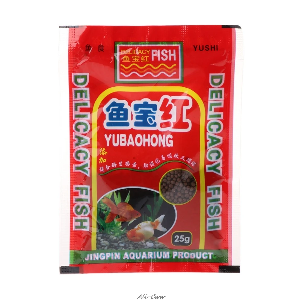 12g Fish Forage Grains Protein Aquarium Food Feeding For Goldfish Tropical Carp