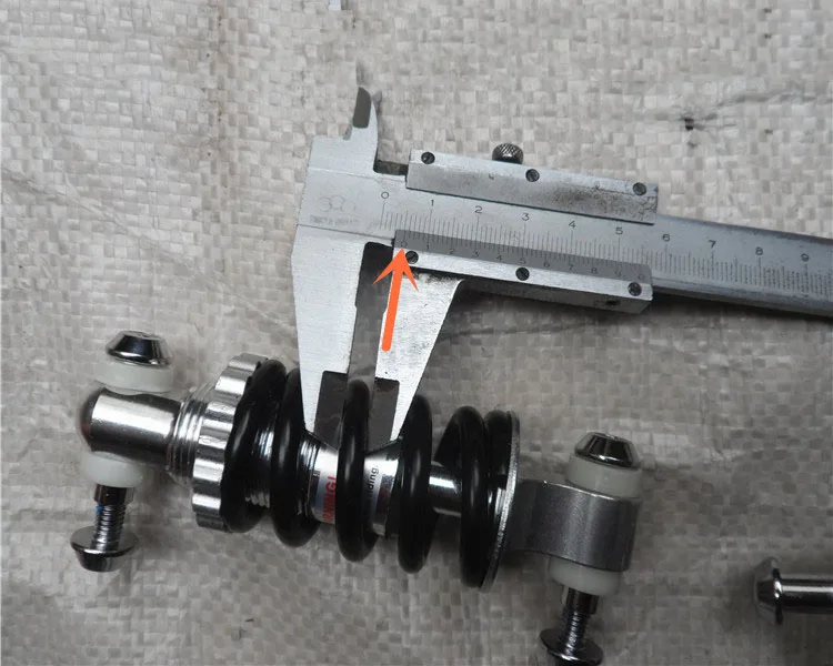 Electric Bike Rear Shock Absorber, Suspension Models, Small Damping, Bicycle Accessories, CR-2