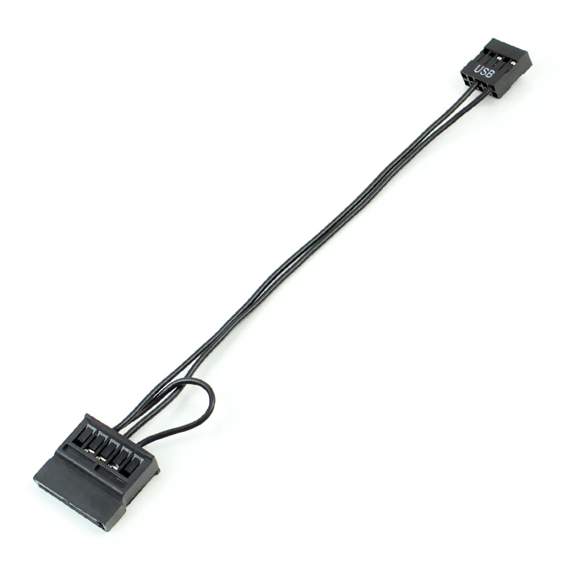 9 Pin USB Adapter to SATA SSD 2.5 Inch SSD Power Supply Cable for ITX Motherboard Main Board Notebook 30CM