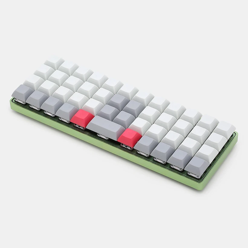 XDA DSA Blank PBT Keycaps Suitable For Ortholinear Layout MX Keyboard XD75 ID75 Planck Preonic Niu40