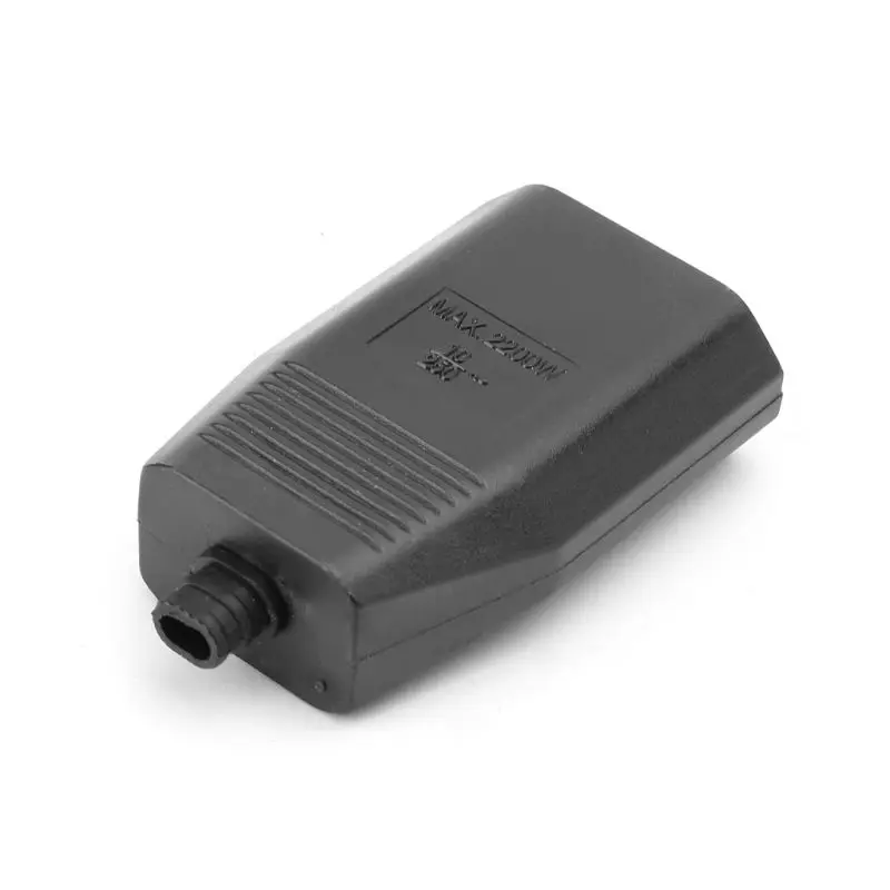 1pc European Standard Female Hole Socket Two-pole Power Extension Cord Plug Outlet