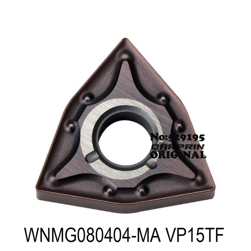 

WNMG080404-MA VP15TF WNMG080408-MA VP15TF Carbide Inserts WNMG080408 Lathe Cutter for Steel Cast Iron Turning Tool