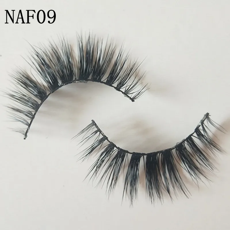 IN USA 500pairs Mink Eyelashes Natural 3D Mink Lashes Volume False Eyelashes Dramatic Thick Fake Eyelash Extension Makeup Tool