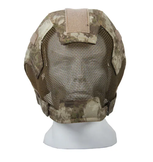 Baseball Paintball Airsoft Full Face Metal Mesh Masker Nieuwe Gas Masker Voor Jacht GZ90043