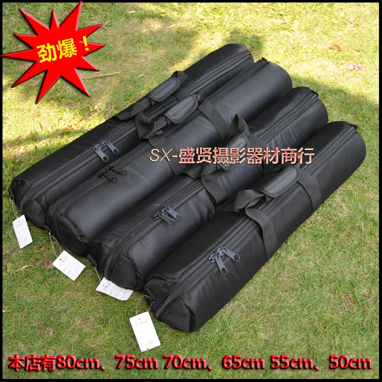 Tripod bag 40cm 50cm 55cm 60cm 65cm 70cm 75cm 80cm 100 120cm Padded Strap Camera Tripod Carry Bag Travel Case For Velbon SLR