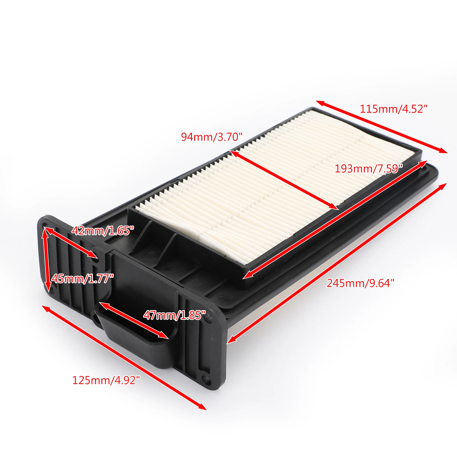 Artudatech الهواء منظف المرشّح ل SYM Maxsym 400 400i LX40 11-16 Maxsym 600 600i LX60 2011-2013