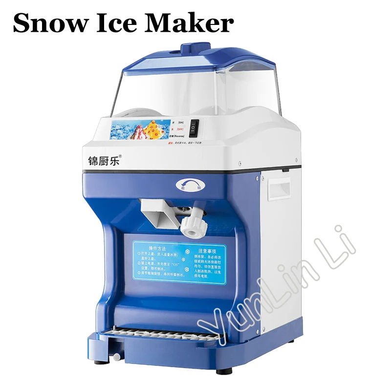 Neve Ghiaccio Maker 220V/110V Commerciale 5kg Capacità Frantoio di Ghiaccio di Energia Elettrica Capacità di Stoccaggio di Ghiaccio Modello 189