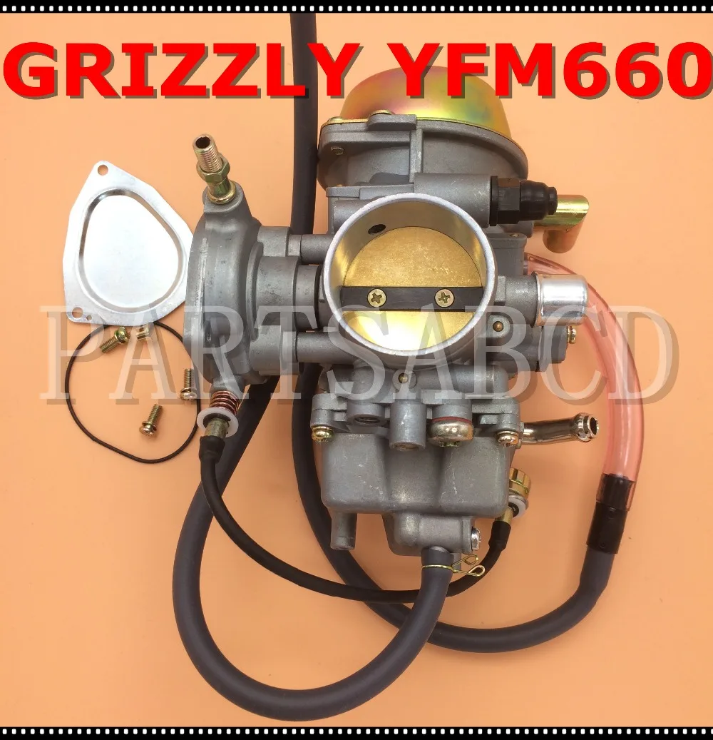 PARTSABCD Carburetor For YAMAHA GRIZZLY 660 YFM660 2002 2003 2004 2005 2006 2007 2008 ATV