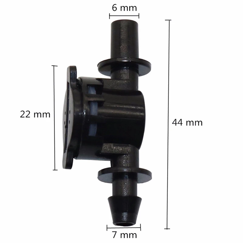 6mm Anti-drip Device Garden Sprinkler Accessories 4/7mm Hose Connector Agriculture Irrigation Pipe Fittings 100 Pcs