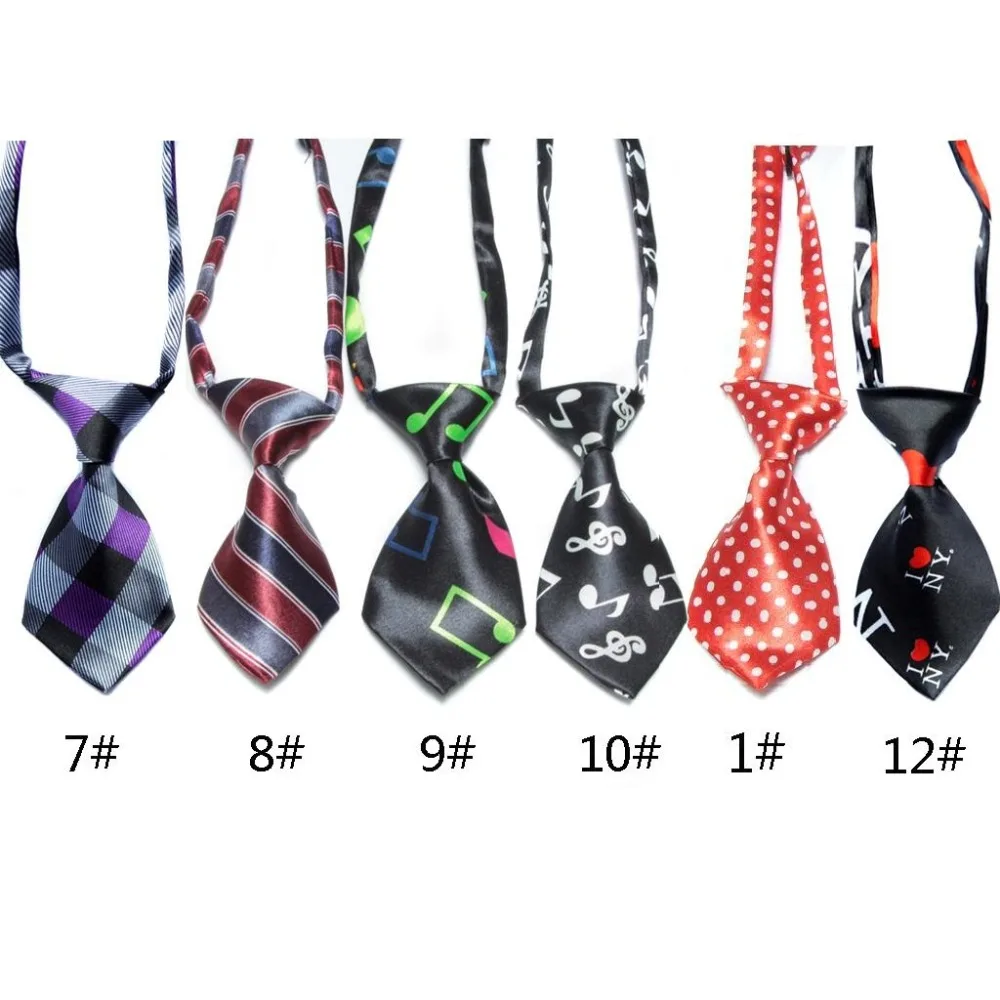 pattern boys' neck tie for kids children's neckcloth corbatas ties