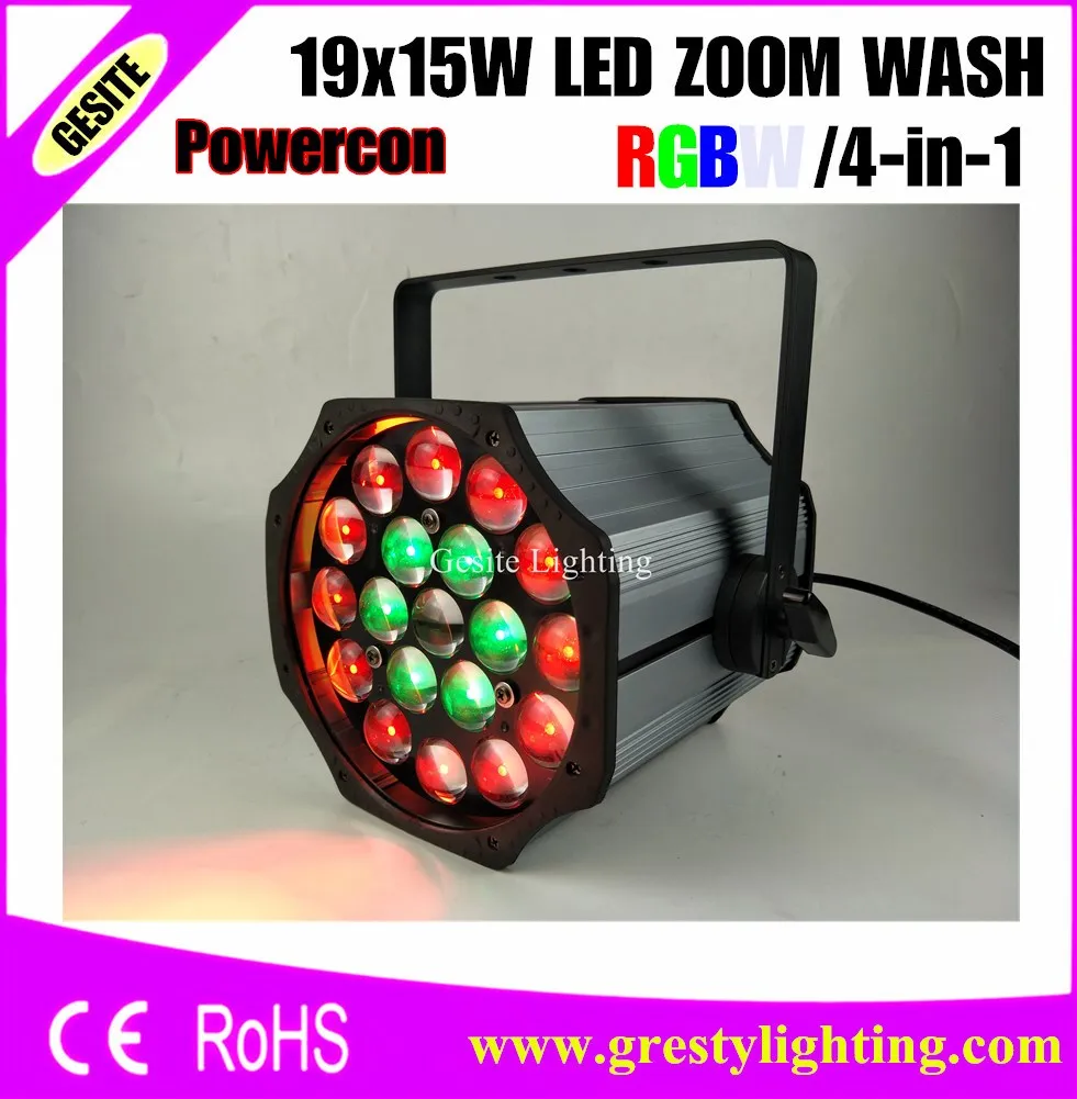 

Big Bee Eye 19x15W Beam Zoom Par Light LED circle control