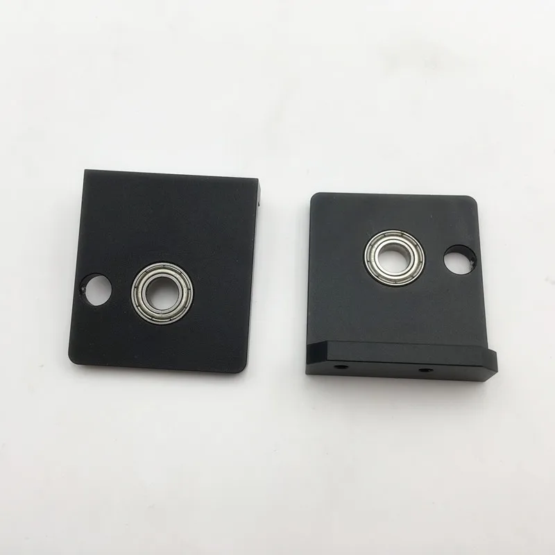 funssor 8mm DIY Reprap Prusa i3 rework 3D printer parts aluminum metal black color Z-AXIS BOTTOM LEFT/RIGHT +TOP LEFT/RIGHT kit