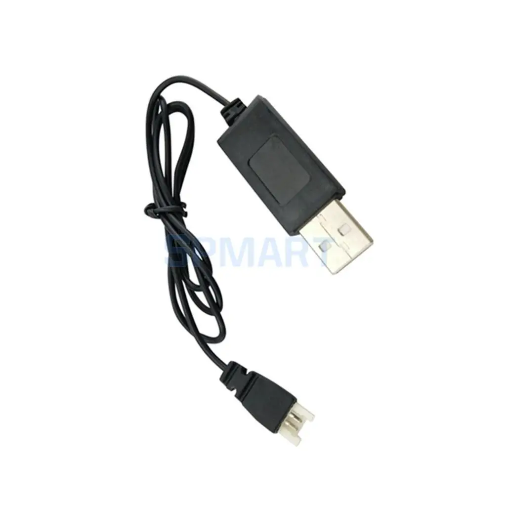 Plastic Battery USB Charging Wire Cable for Syma X5SC X5SW Hubsan X4 H107L/C/D V977 V930 U816 RC Drone Replacement Parts