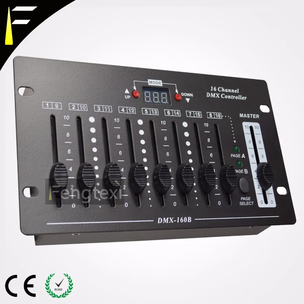 

16 Channel Simple DMX Console 16CH dmx512 Easy Stage Light Controller
